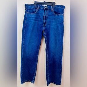 Levi's Men's Deep Blue Straight Jeans 38x30